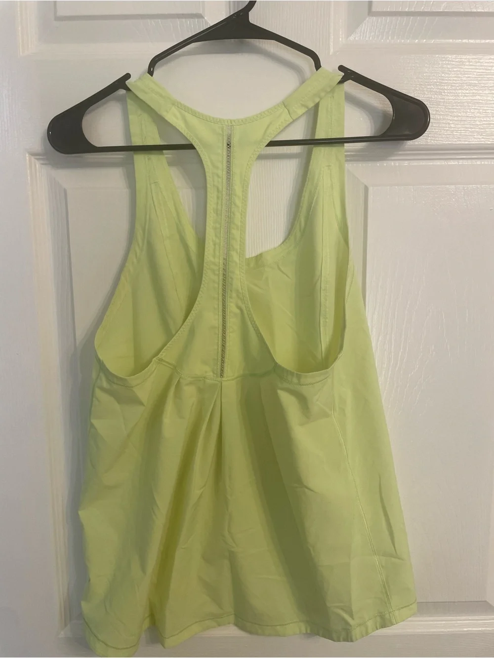 Lulu lemon neon yellow Racerback Active Tank Top
